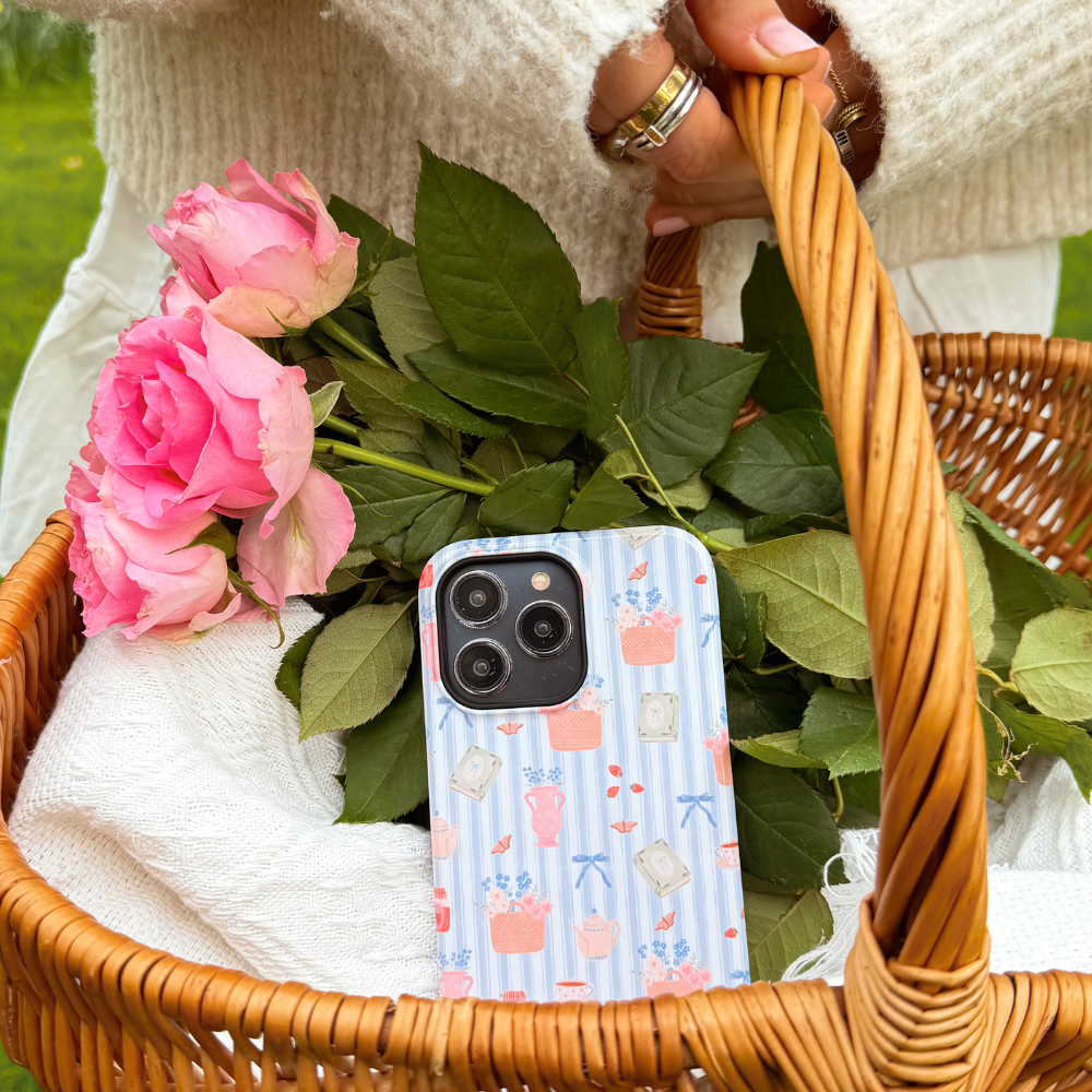 Tough Phone Case - Cottagecore Tea Party